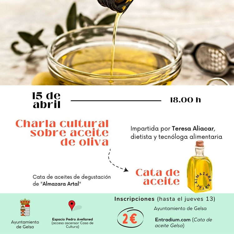 Charla cultural con cata y andada solidaria en Gelsa