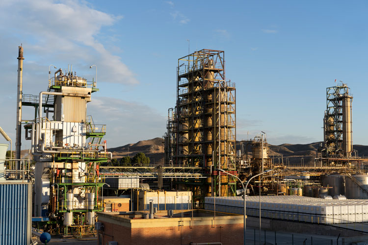 La fábrica de Evonik en La Zaida obtiene 30 millones de fondos para su descarbonización