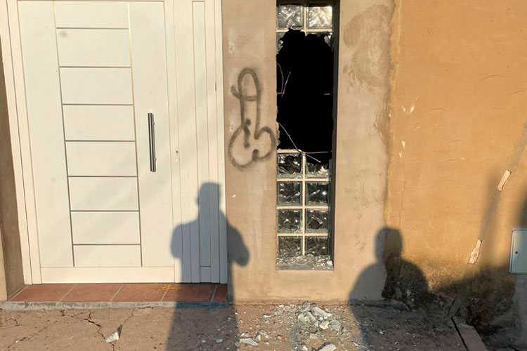 Vandalismo y robos en varias peñas de Escatrón