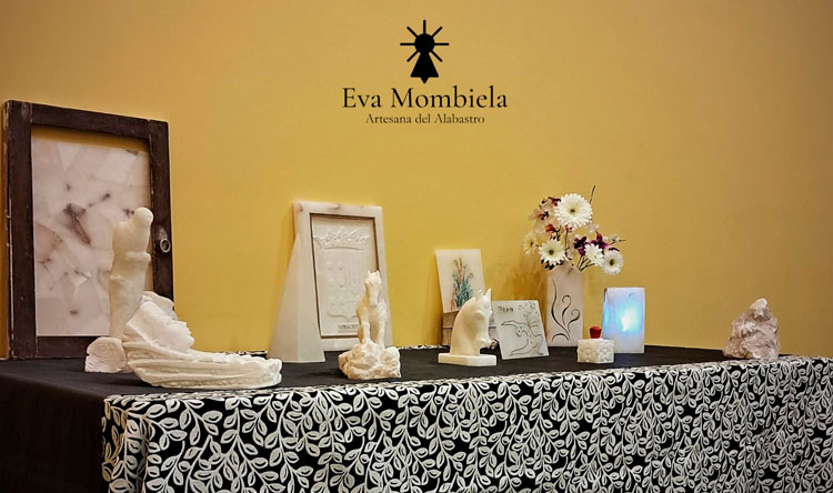 Eva Mombiela imparte en La Zaida una charla sobre el alabastro