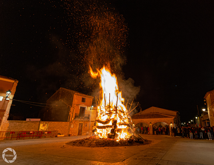 Alforque se prepara para celebrar San Fabián y San Sebastián con la hoguera más espectacular