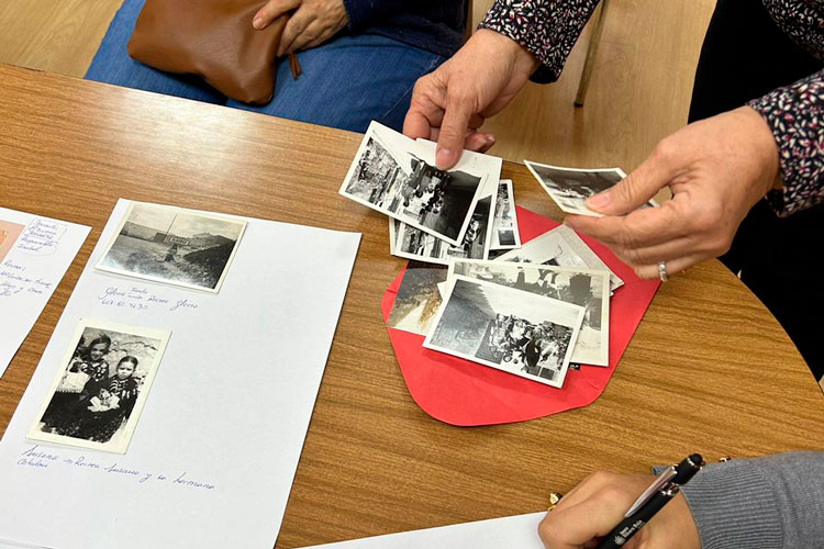 El proyecto Rayuela inicia su tercera edición con una recreación de fotografías en Alborge