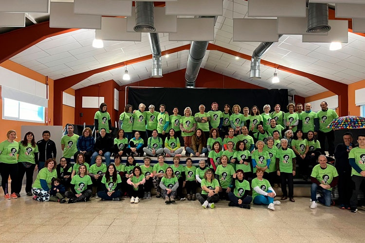 Más de 80 escatroneros participan en la segunda edición de la andada del Día de la Mujer
