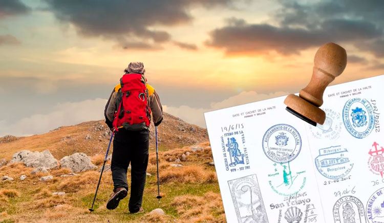 Pina convoca eI primer Concurso de Sellos de Caucho del Camino de Santiago e Ignaciano a su paso por Pina de Ebro