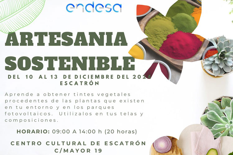 La Escuela Rural de Energía Sostenible de Endesa ofrece dos nuevos cursos gratuitos en Escatrón