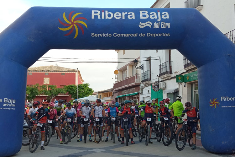 Gelsa acoge este domingo la XVI edición de su marcha BTT