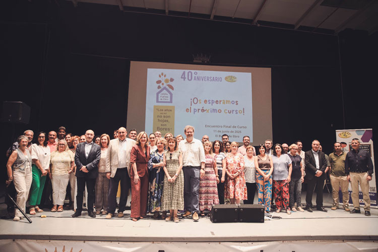 Escatrón acoge el Encuentro Final de Curso de las Aulas de Personas Adultas