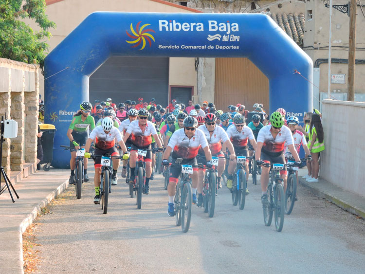 Velilla acoge una nueva edición de la BTT La Romana con recorridos de 60 y 38 kilómetros
