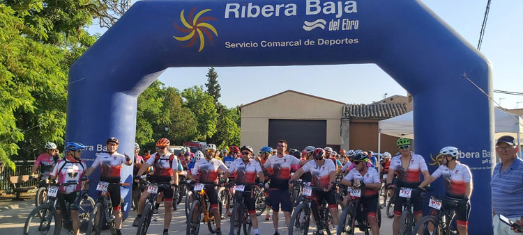 La BTT La Romana reúne a 110 ciclistas en una jornada marcada por el calor y el buen ambiente