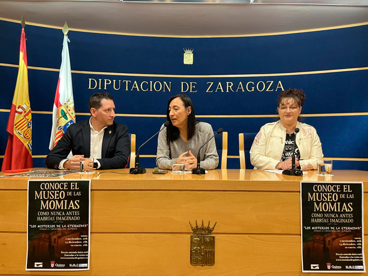 Quinto estrena visitas teatralizadas al Museo de las Momias con un espectáculo sobre la vida, la muerte y sus misterios
