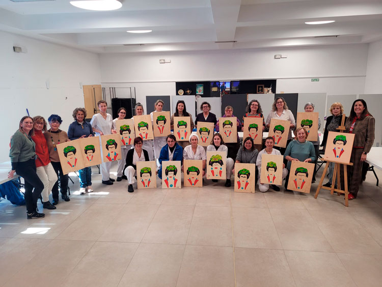Escatrón transforma el arte en espacio de reflexión contra la violencia de género