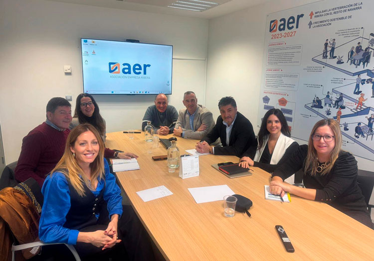 AIRBE y AER refuerzan la cooperación empresarial en torno al eje estratégico de la Ribera del Ebro
