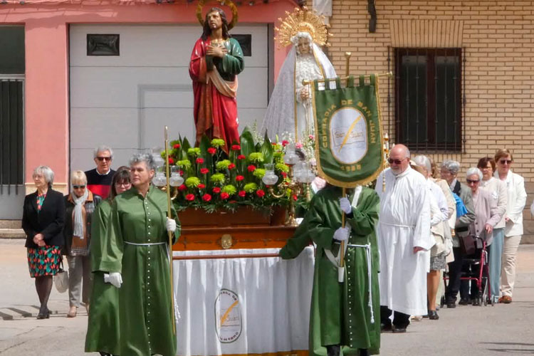 Escatrón, Pina, Quinto y La Zaida comparten la tradición de la Semana Santa en la Ribera Baja