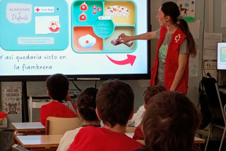 Nutriendo el Aula llega al CEIP Fernando el Católico de Quinto