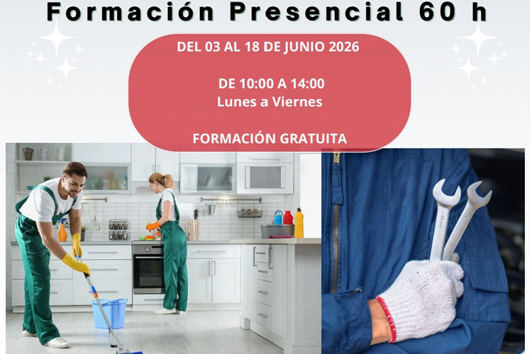 La Fundación San Ezequiel Moreno ofrece un curso gratuito de limpieza y mantenimiento en Quinto
