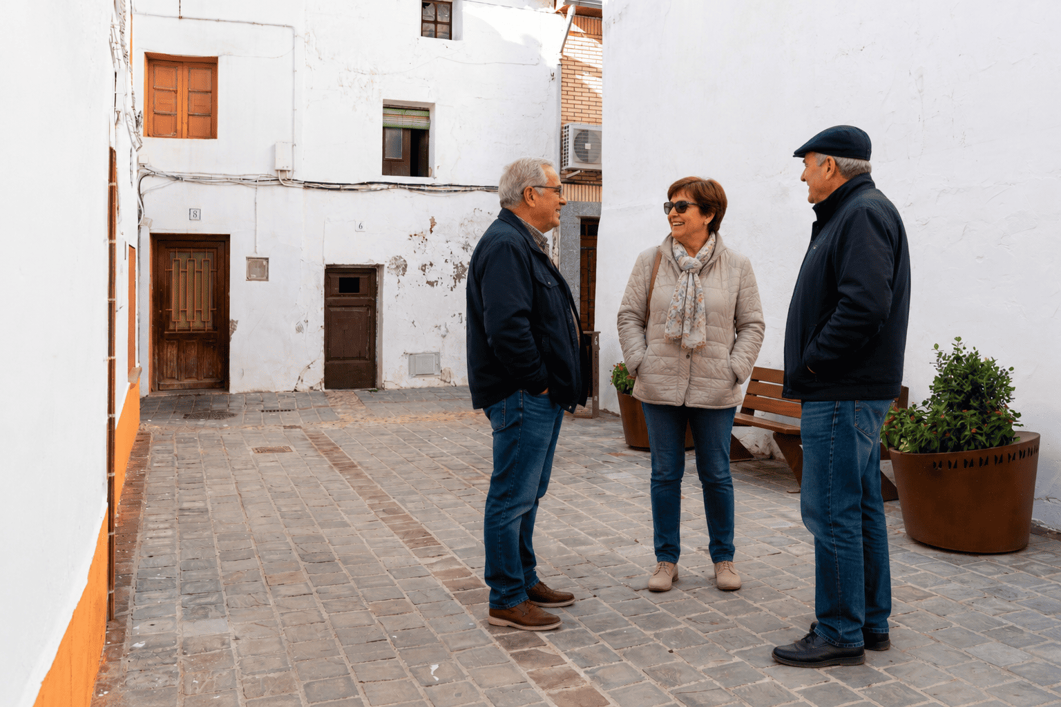 La distancia también se mide en cafés pendientes