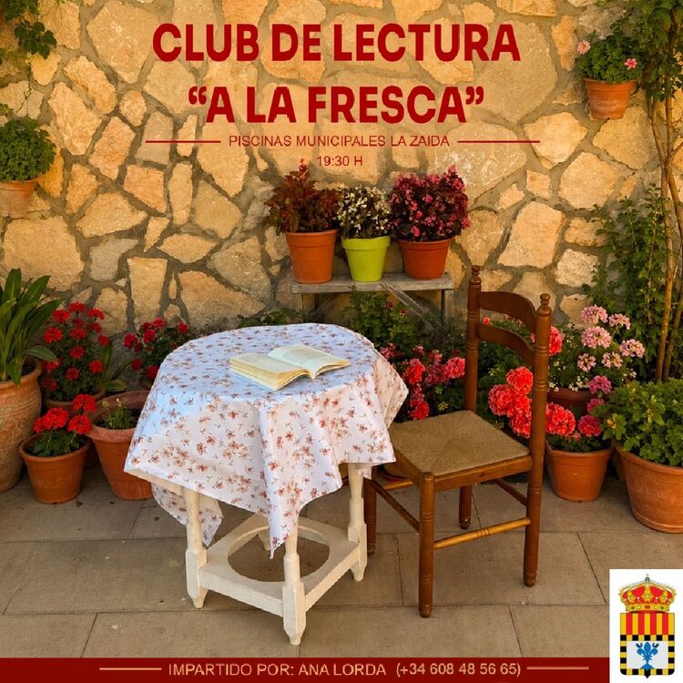 La Zaida propone un club de lectura al aire libre en las piscinas municipales este verano