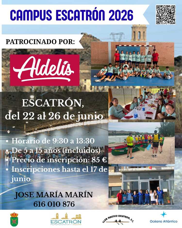 Últimos días para inscribirse en el campus de fútbol sala de Escatrón