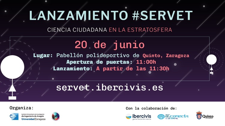 Servet regresa a la estratosfera con un lanzamiento en Quinto el 20 de junio